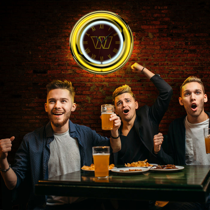 Officially Licensed NFL 15" Neon Clocks