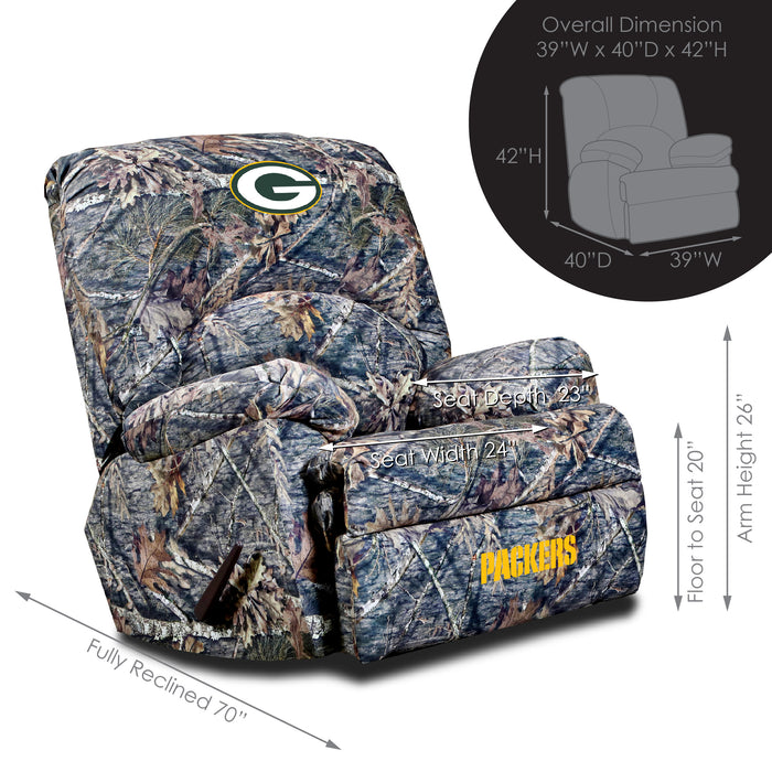 Officially Licensed NFL GM Camo Recliner