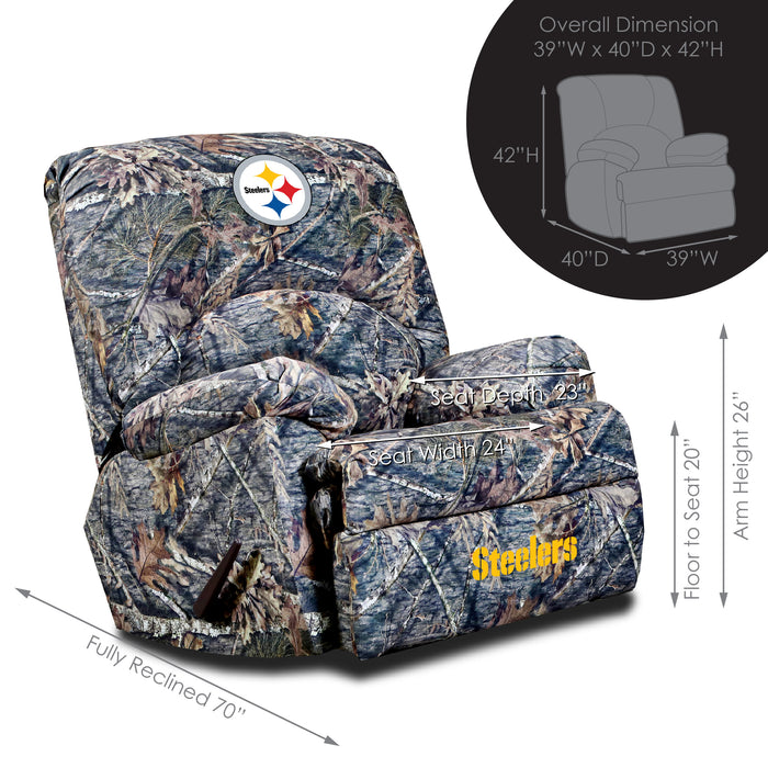 Officially Licensed NFL GM Camo Recliner