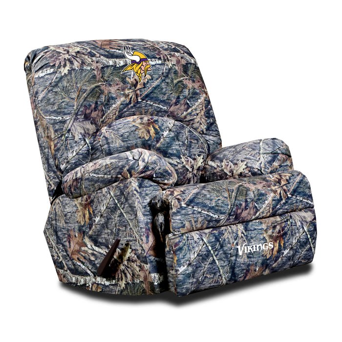 Officially Licensed NFL GM Camo Recliner