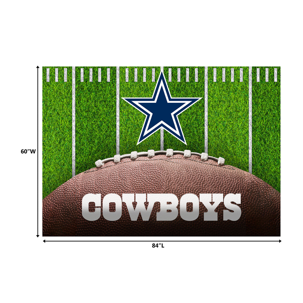 NFL Licensed 5x7 Football Field Area Rugs — Billiards.com, Inc