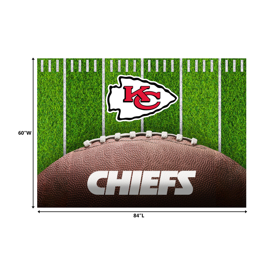 NFL Licensed 5x7 Football Field Area Rugs — Billiards.com, Inc