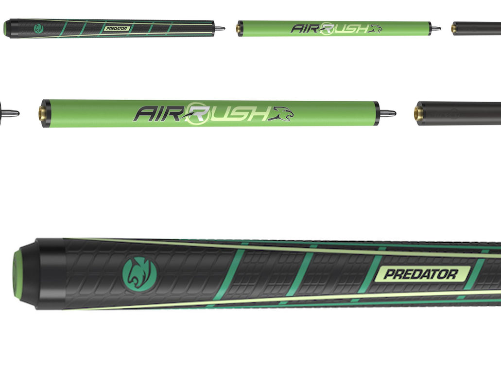 Predator Air Rush Neon Green Jump Cue SW — Billiards.com, Inc