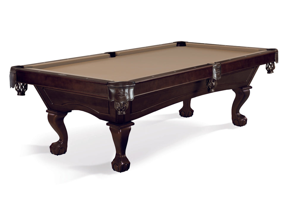 Brunswick Allenton 8' Espresso - Ball & Claw Leg
