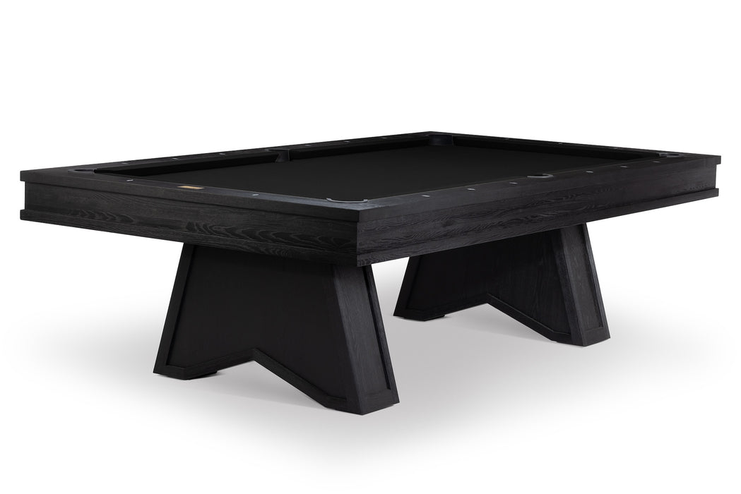 Ann Arbor 8' Pool Table - Black Ash