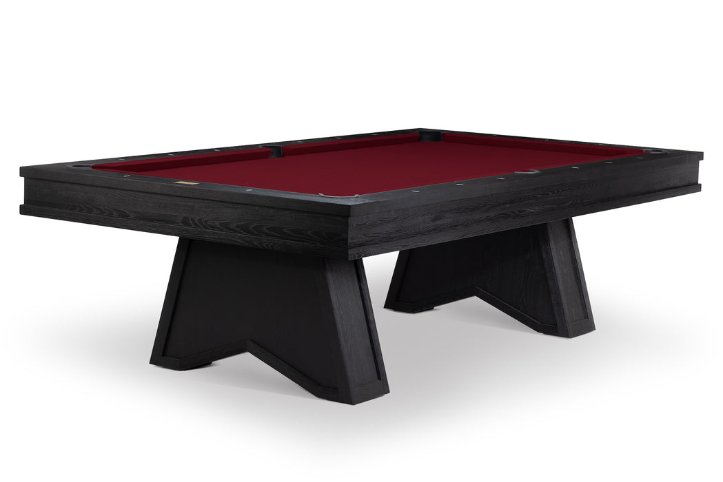 Ann Arbor 8' Pool Table - Black Ash