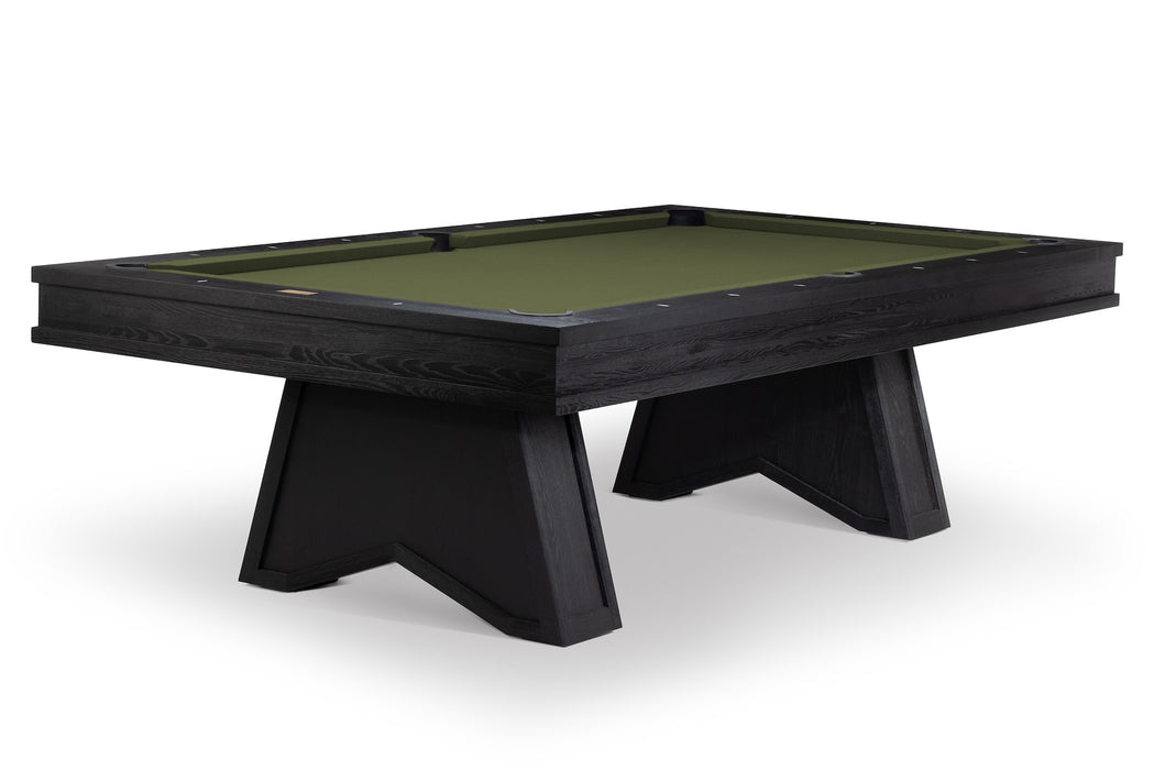 Ann Arbor 8' Pool Table - Black Ash