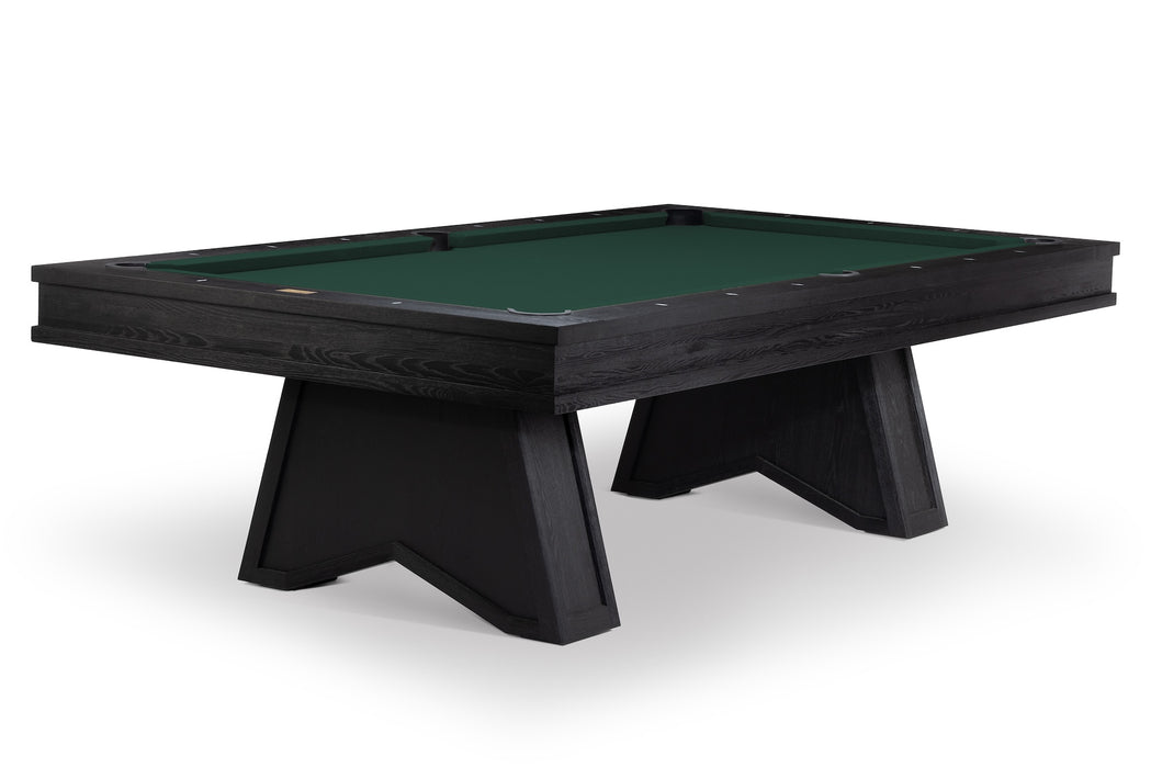 Ann Arbor 8' Pool Table - Black Ash