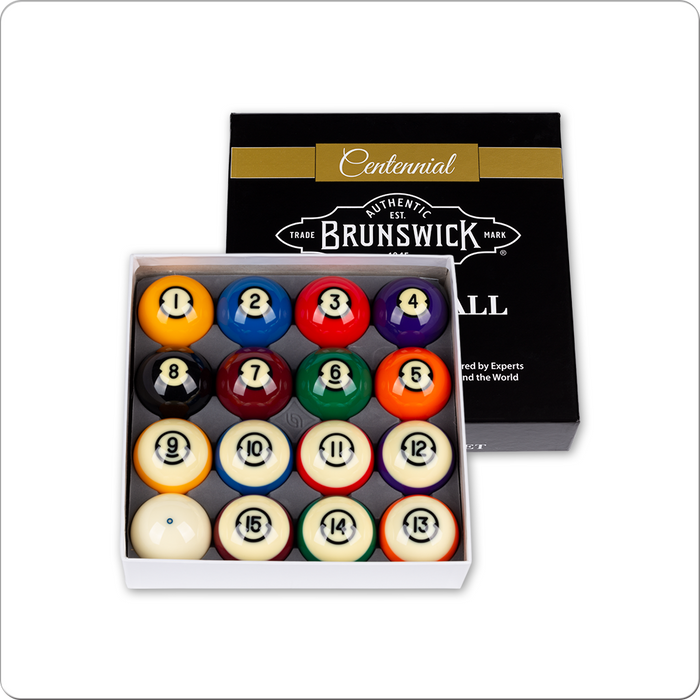 Brunswick Centennial Ball Set — Billiards.com, Inc Brunswick Centennial Ball Set — Billiards.com, Inc