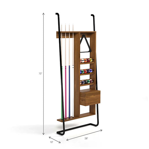 Running Racks Billards Team Wall Cue Racks — Billiards.com, Inc