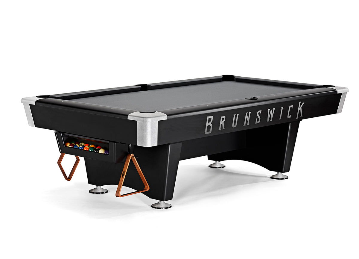Brunswick Black Wolf 8' Pro Pool Table — Inc