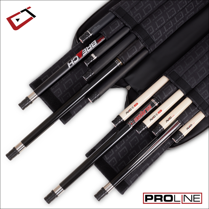 Cuetec Noir Edition Pro Line 4x8 Case