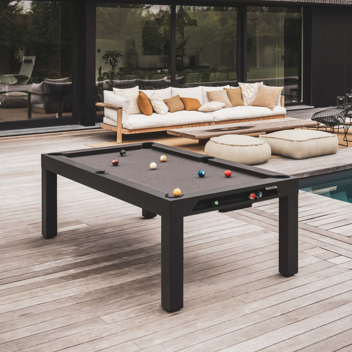 Cornilleau 7ft Classic Outdoor Pool Table - Black
