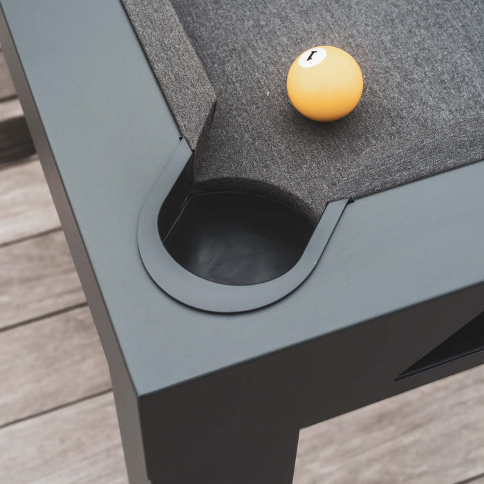 Cornilleau 7ft Classic Outdoor Pool Table - Black