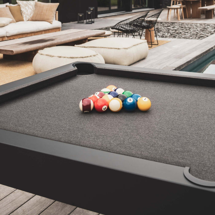 Cornilleau 7ft Classic Outdoor Pool Table - Black