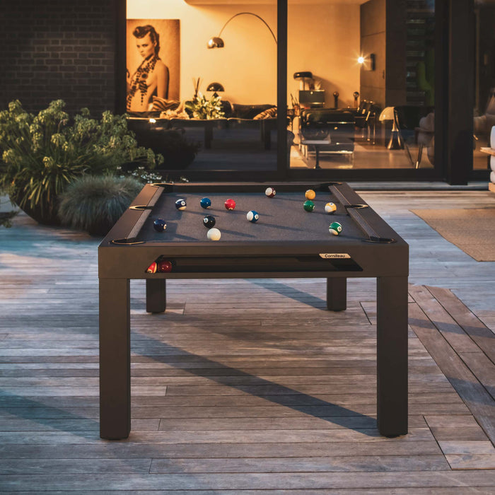 Cornilleau 7ft Classic Outdoor Pool Table - Black
