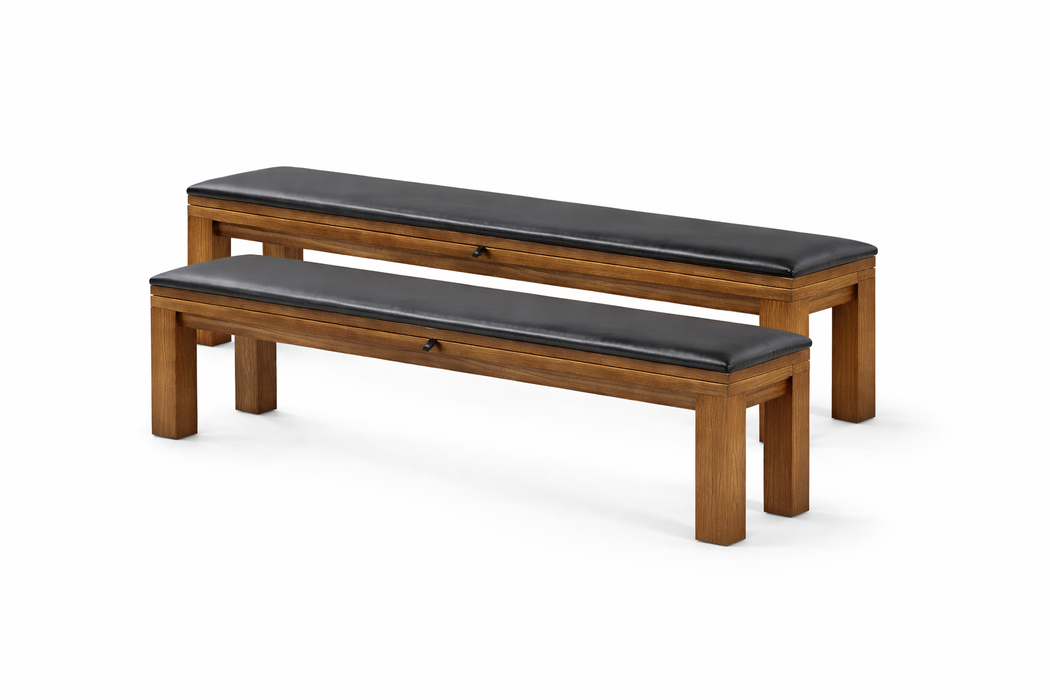 Annex Optional Bench - Brushed Walnut