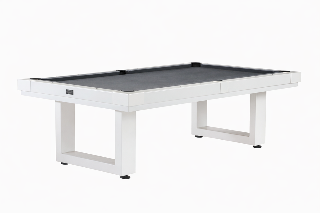 American Heritage Lanai - Pearl White 8' Outdoor Pool Table