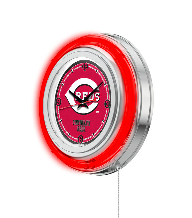 MLB Licensed 15" Neon Clock