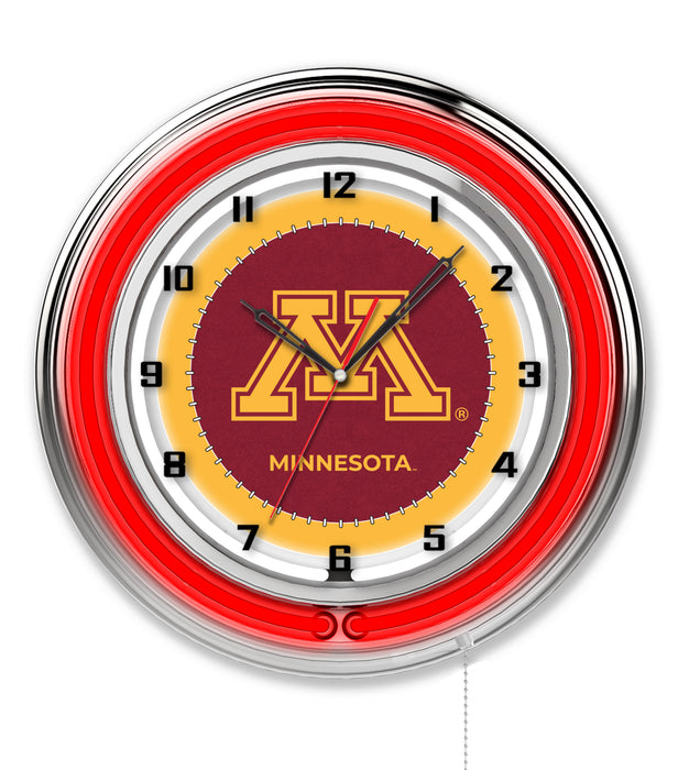 NCAA Licensed 19" Neon Clock