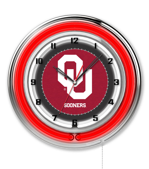 NCAA Licensed 19" Neon Clock