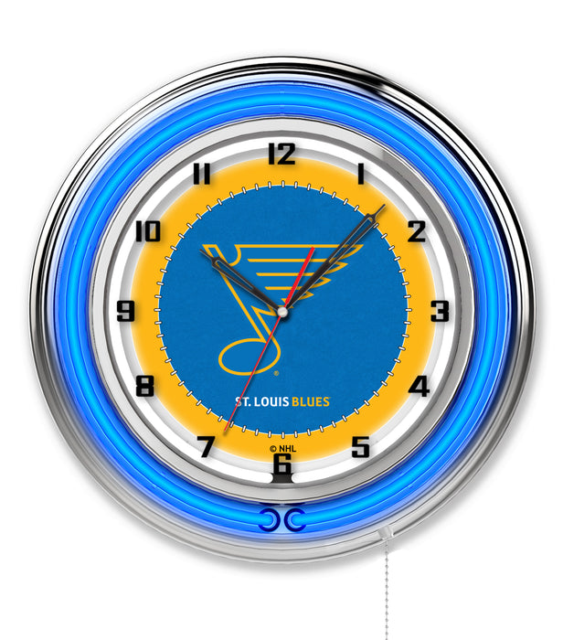 NHL Licensed 19" Neon Clock