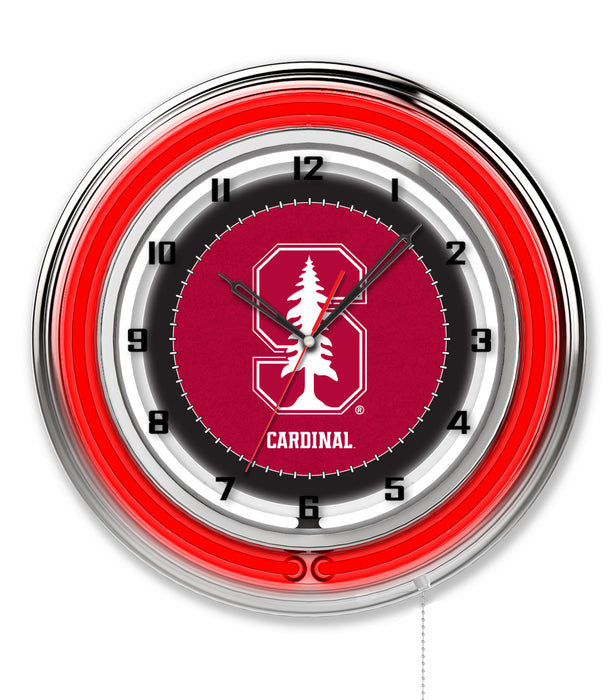 NCAA Licensed 19" Neon Clock