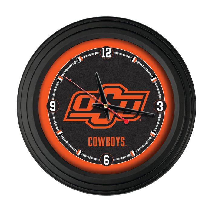 NCAA Licensed Black Case 15" Neon Clock