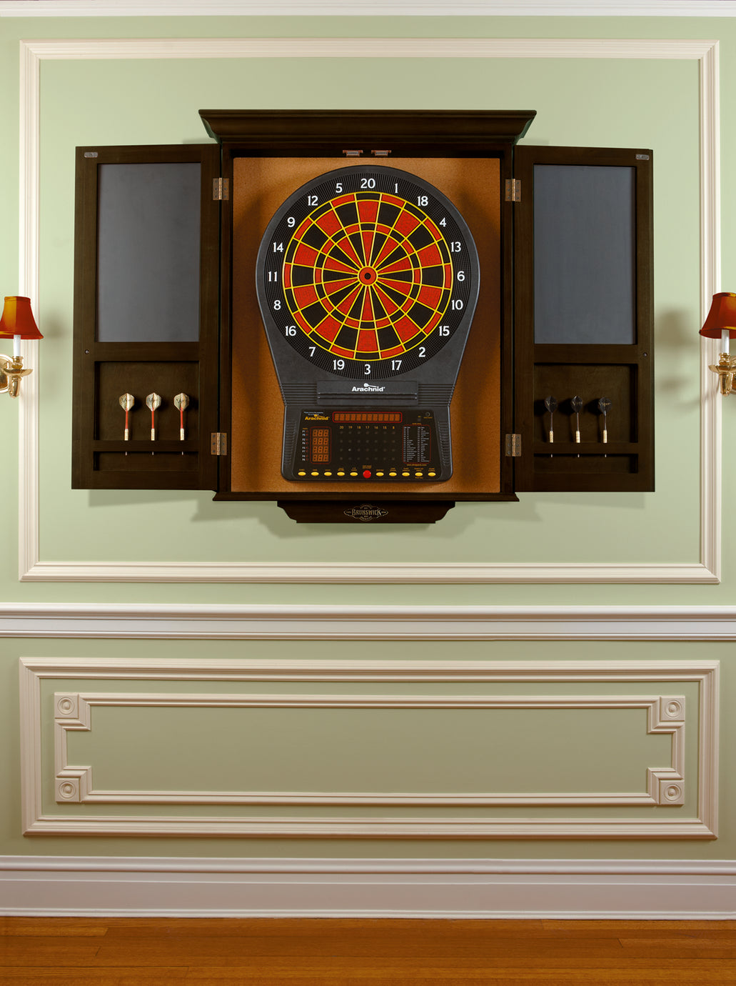 Brunswick Dartboard Cabinet — Billiards.com, Inc