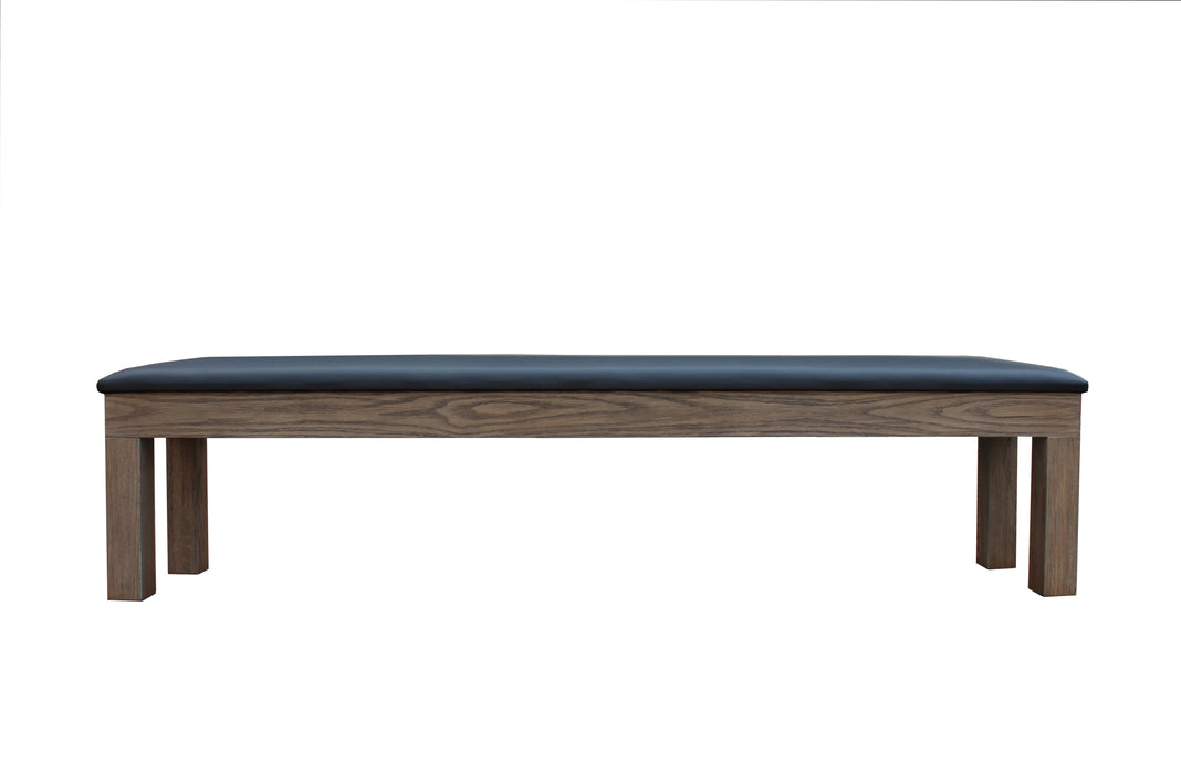 Silvered Ash Storage Bench