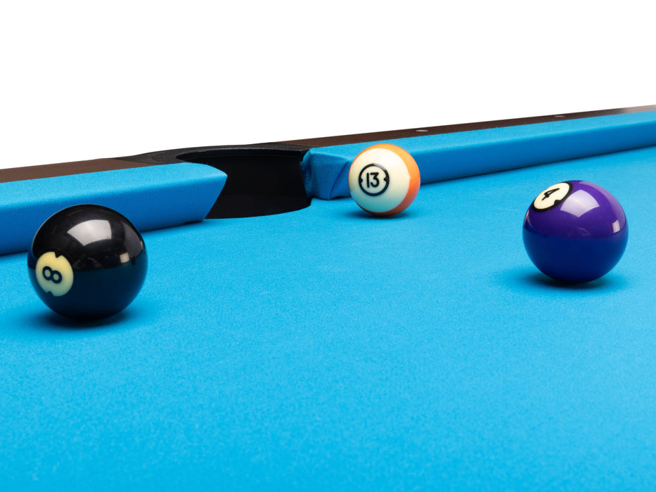 Gold Crown VII 9' Pool Table - Classic Brown
