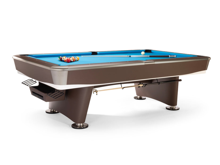 Gold Crown VII 8' Pool Table - Classic Brown