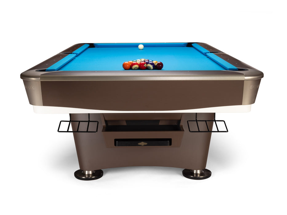 Gold Crown VII 8' Pool Table - Classic Brown