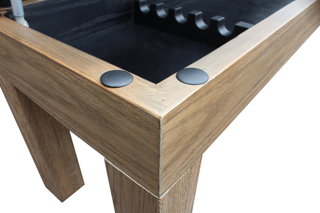 Silvered Ash Storage Bench