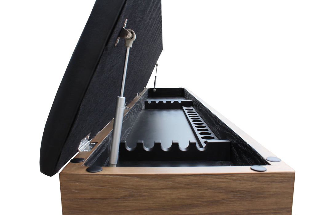 Silvered Ash Storage Bench