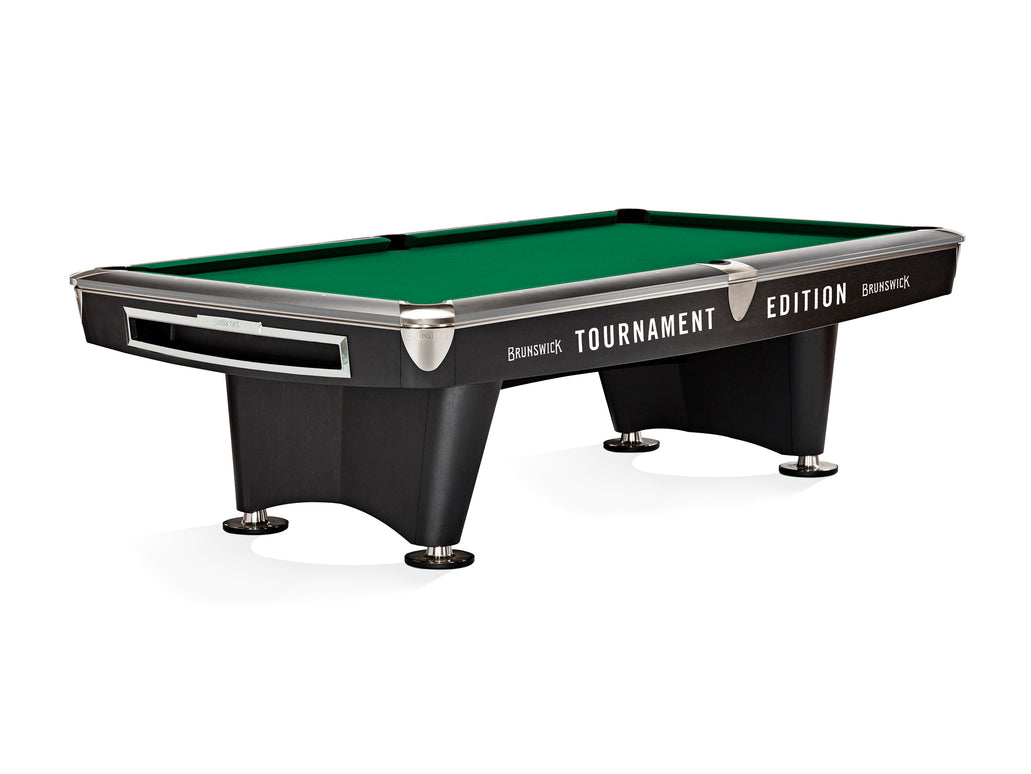 Brunswick Gold Crown VI 9' Tournament Matte Black — Billiards.com, Inc