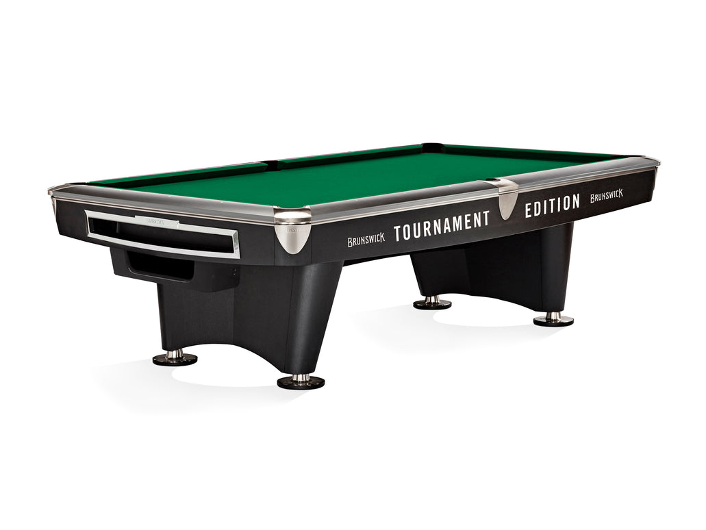 Brunswick Gold Crown VI 9' Tournament Matte Black — Billiards.com, Inc