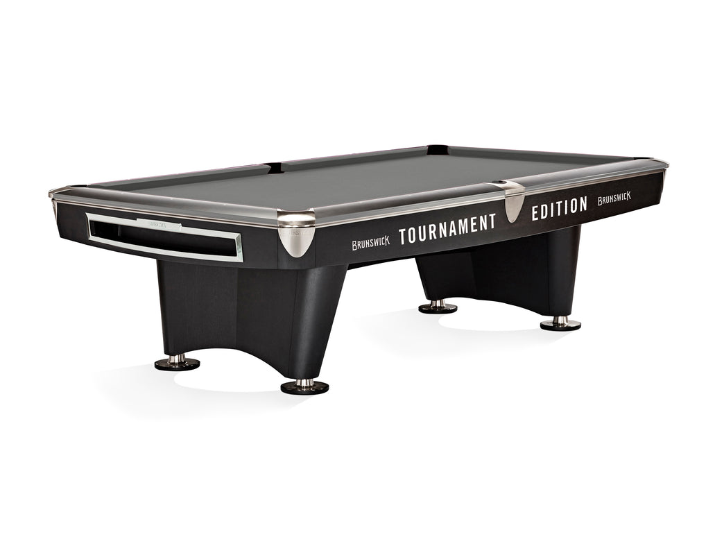 Brunswick Gold Crown VI 9' Tournament Matte Black — Billiards.com, Inc
