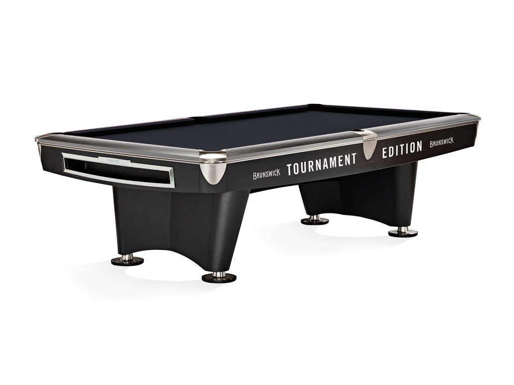 Brunswick Gold Crown VI 9' Tournament Matte Black — Billiards.com, Inc