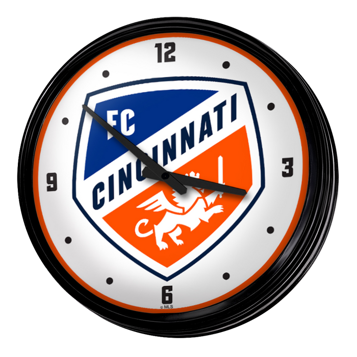 The Fan-Brand MLS Retro Lighted Wall Clock