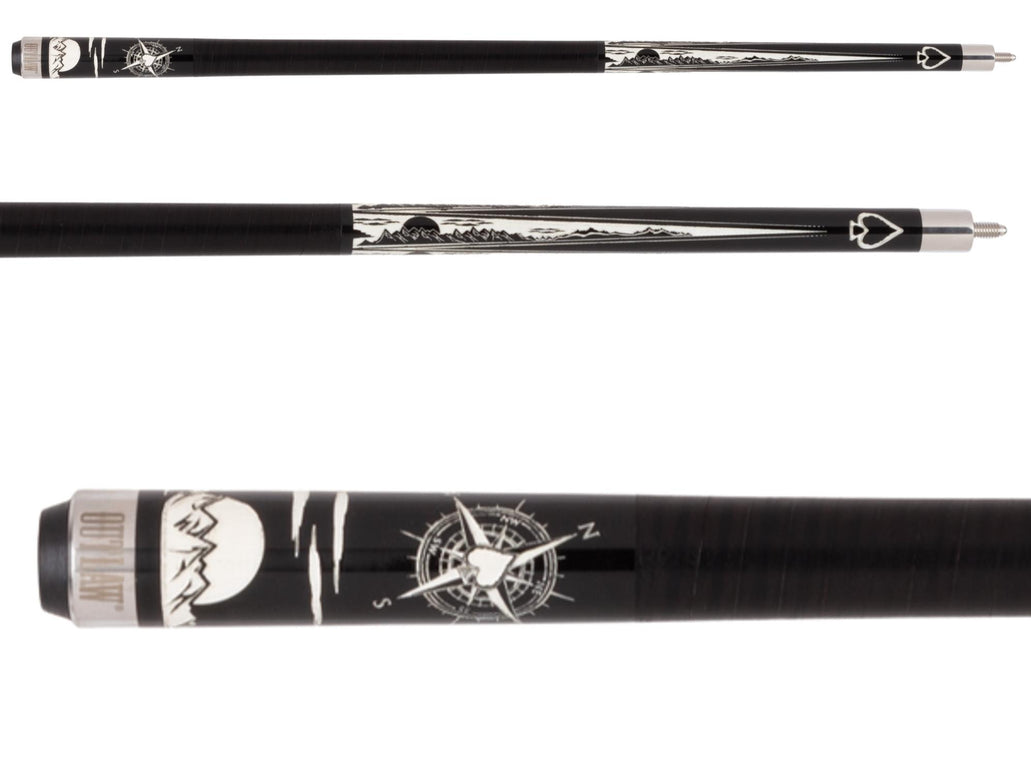 Outlaw OL59 Desert Moon Cue — Billiards.com, Inc