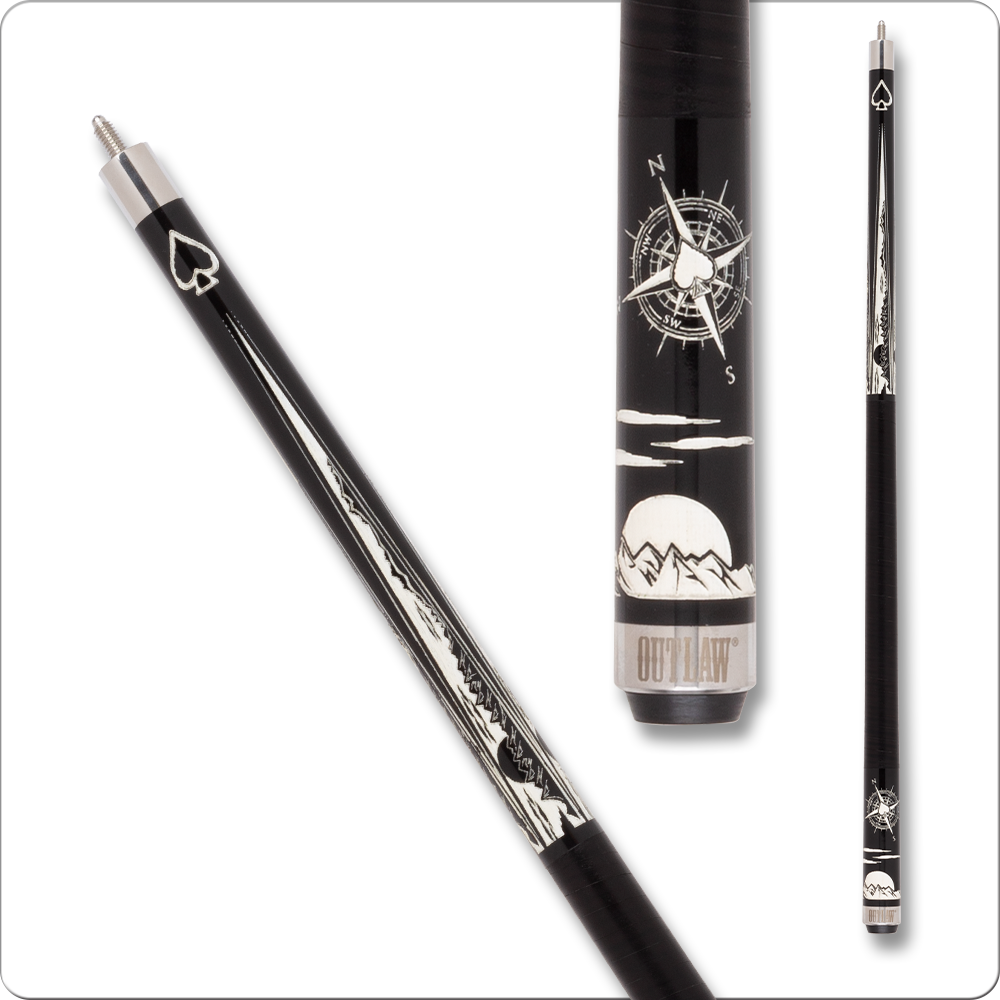 Outlaw OL59 Desert Moon Cue — Billiards.com, Inc