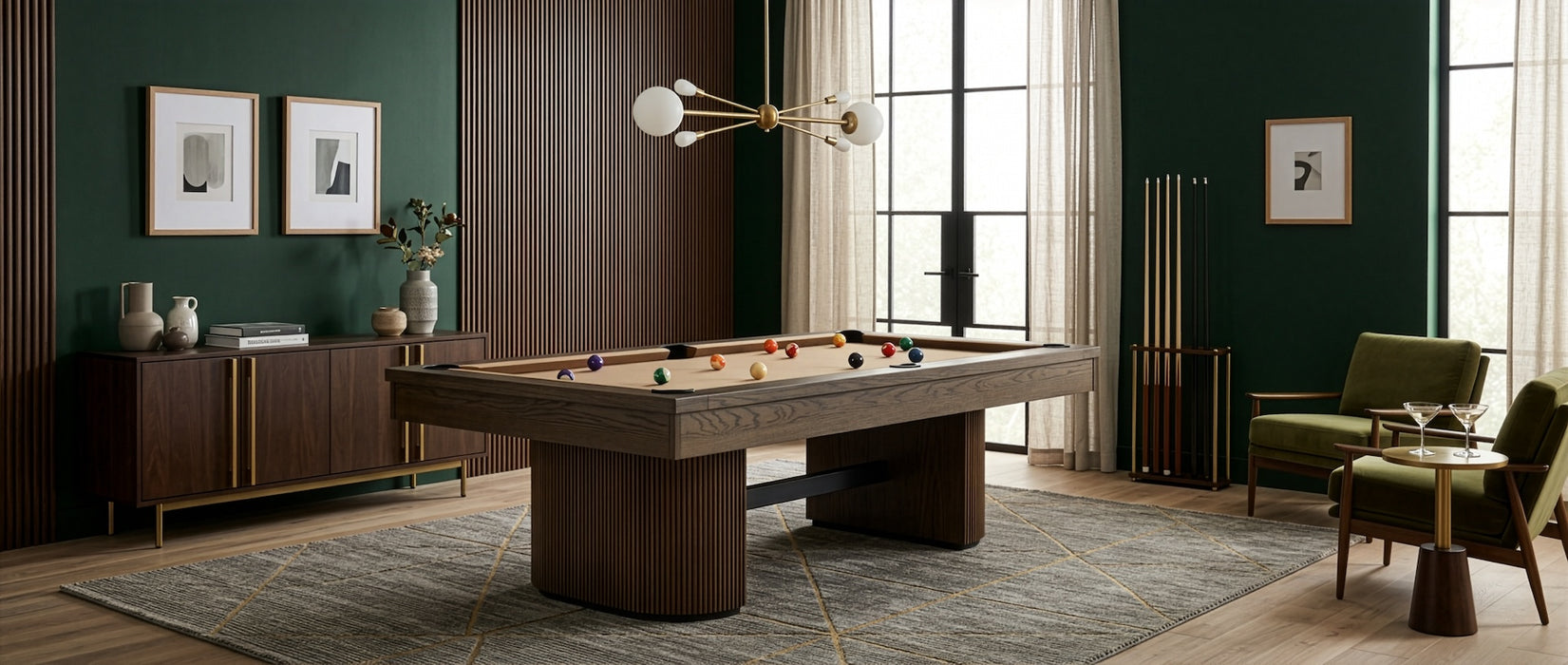 Brunswick 8' Rayburn Pool Table