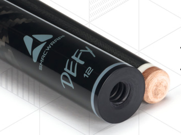 マグダモットDEFY 12mm 3/8-10山 McDermott Defy Carbon Fiber Shaft — Billiards.com, Inc