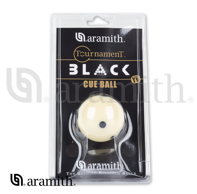 Aramith Tournament Black Cue Ball