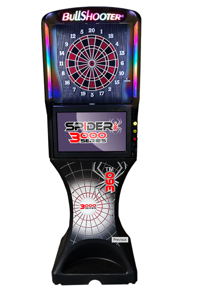 ダーツ DART GAME ELECTRONIC DARTBOARD Spider360 3000 Series Premium Electronic Dartboard — Billiards.com