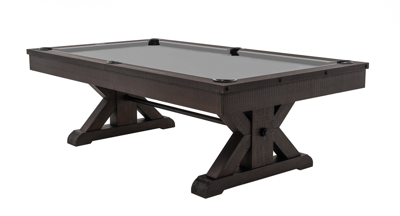 Otis Pool Table - Smokehouse Finish