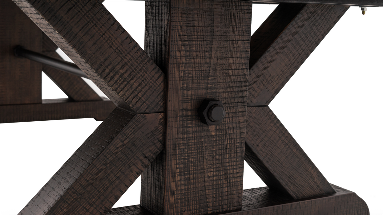 Otis Pool Table - Smokehouse Finish