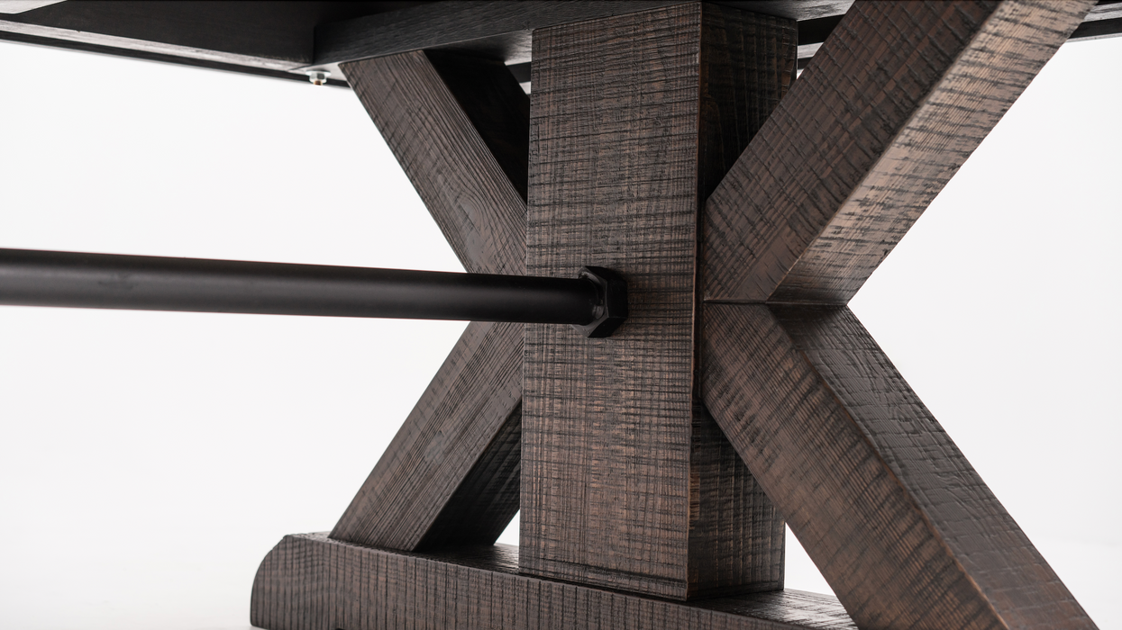 Otis Pool Table - Smokehouse Finish