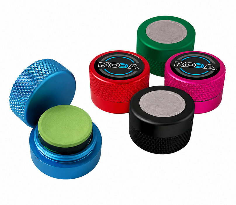 Round Magnetic Chalk Holder with Scuffer - Fits Taom
